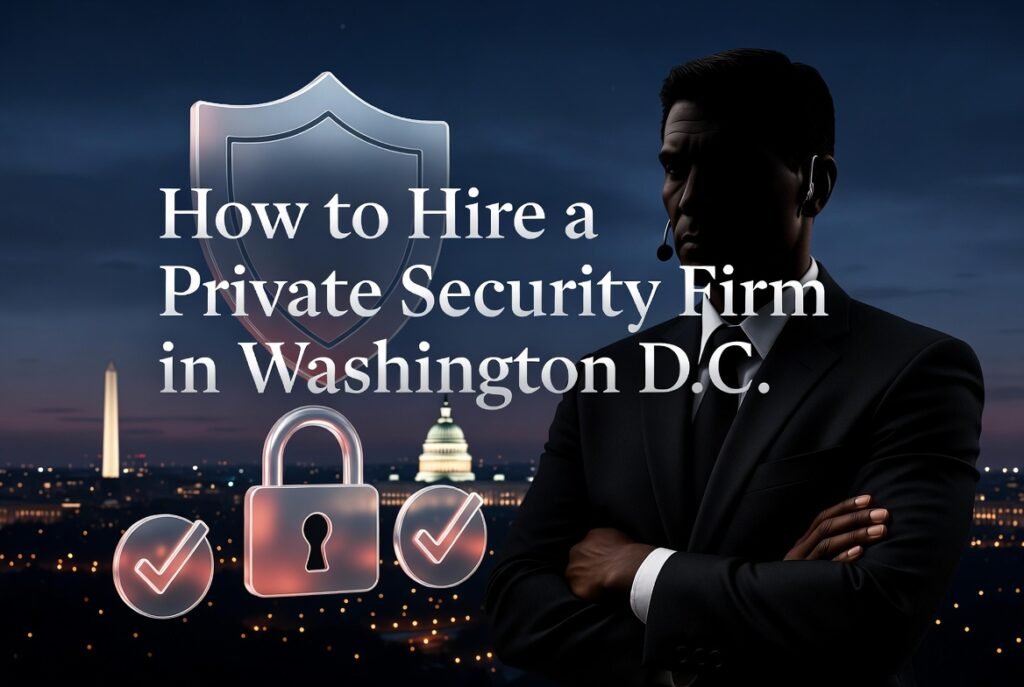 How to hire a private security firm in virginia.